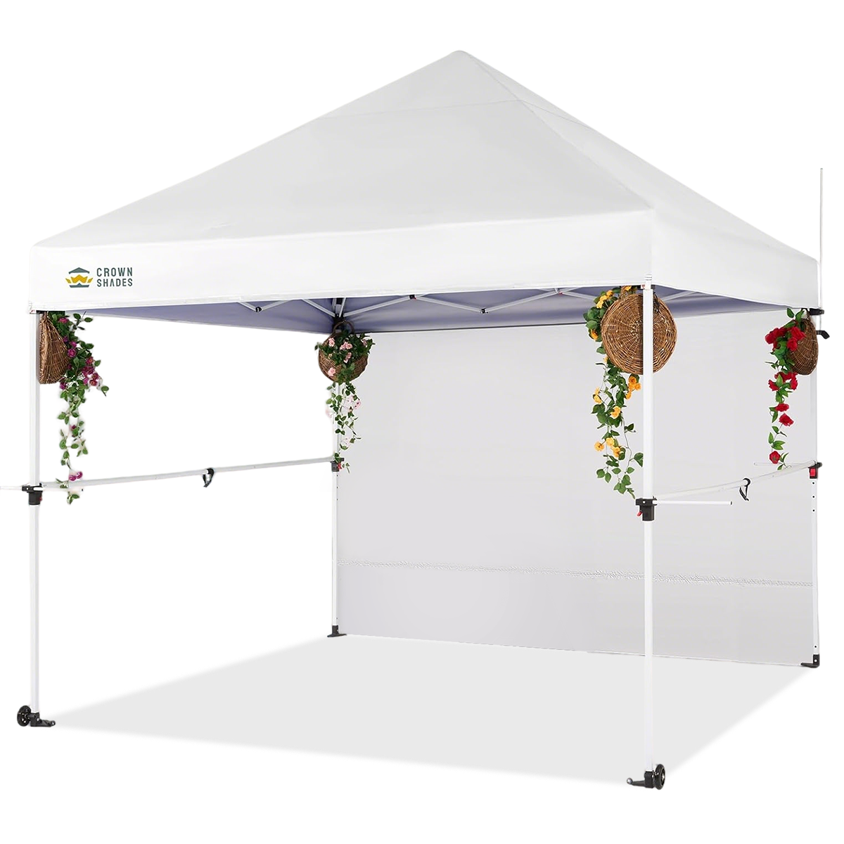 Crown Shades 10' x 10' CenterLOK® Commercial Canopy - Sidewall - MP100-S1-FU