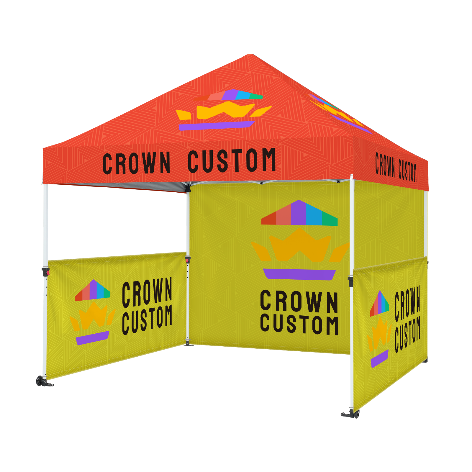 Crown Custom 10' x 10' CenterLOK® Custom Commercial Canopy - MP100-AA-TOP-CU