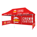 Crown Custom 20' x 10' Custom Tent - Complete Set - Frame & Canopy - M200A-TOP-600D-CU