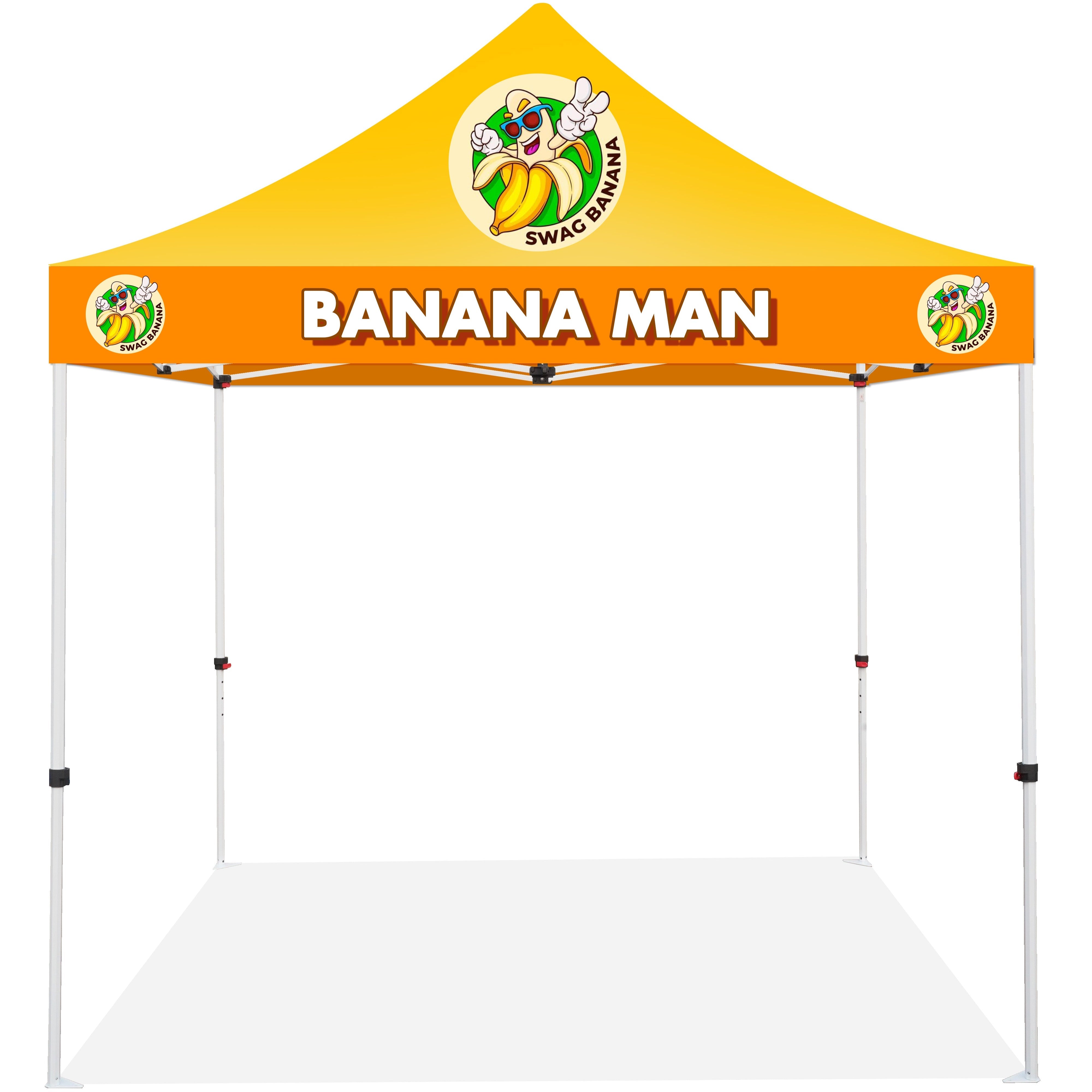 Crown Custom 10' x 10' Commercial Canopy Complete Set - Frame & Canopy - M100-AS
