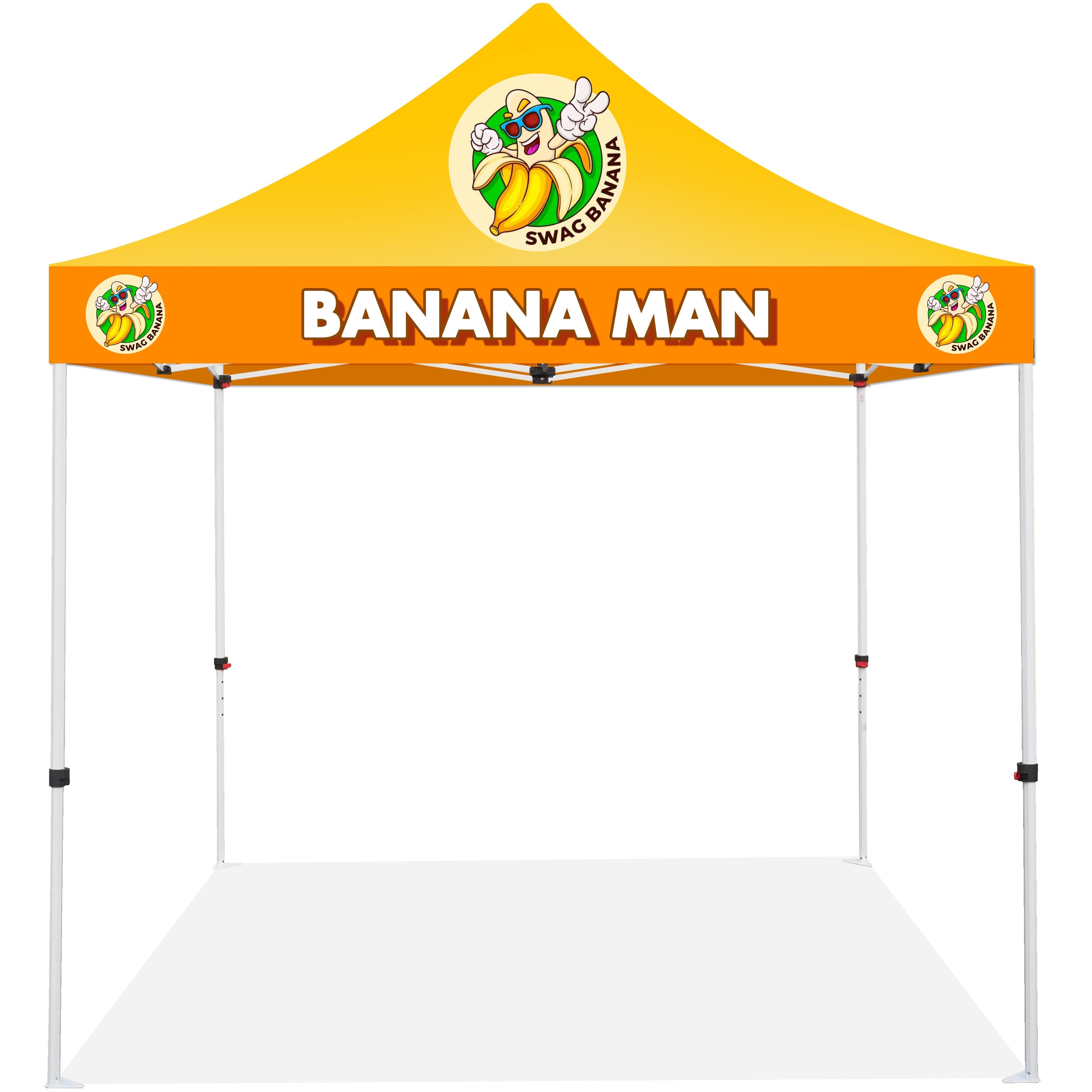 Crown Custom 10' x 10' Commercial Canopy Complete Set - Frame & Canopy - M100-AS