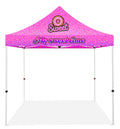 Crown Custom 10' x 10' Custom Tent - Complete Set - Frame & Canopy - M100-AA-TOP-CU