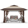 Crown Shades 13' x 13' CenterLOK® Gazebo - Sidewalls - GA169