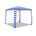 Crown Shades 6.5' x 6.5' Beach Cabana - 1 Sidewall -  CABNW49B