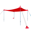 Crown Shades 10' x 10' Beach Sun Shelter - BT100, BT49