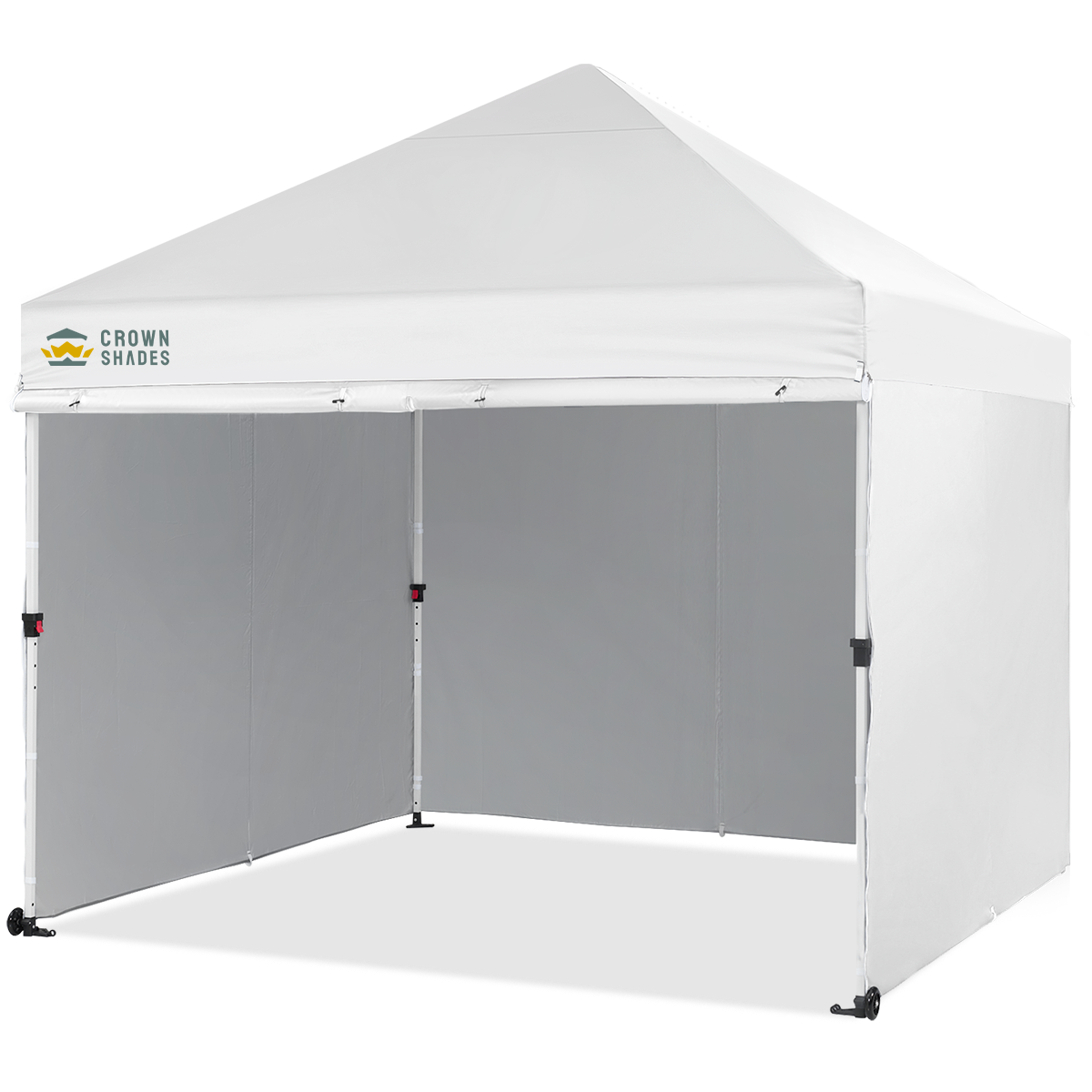 Crown Shades 8' x 8' CenterLOK® Commercial Canopy - 4 Sidewalls - M64-S4