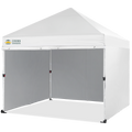 Crown Shades 8' x 8' CenterLOK® Commercial Canopy - 4 Sidewalls - M64-S4
