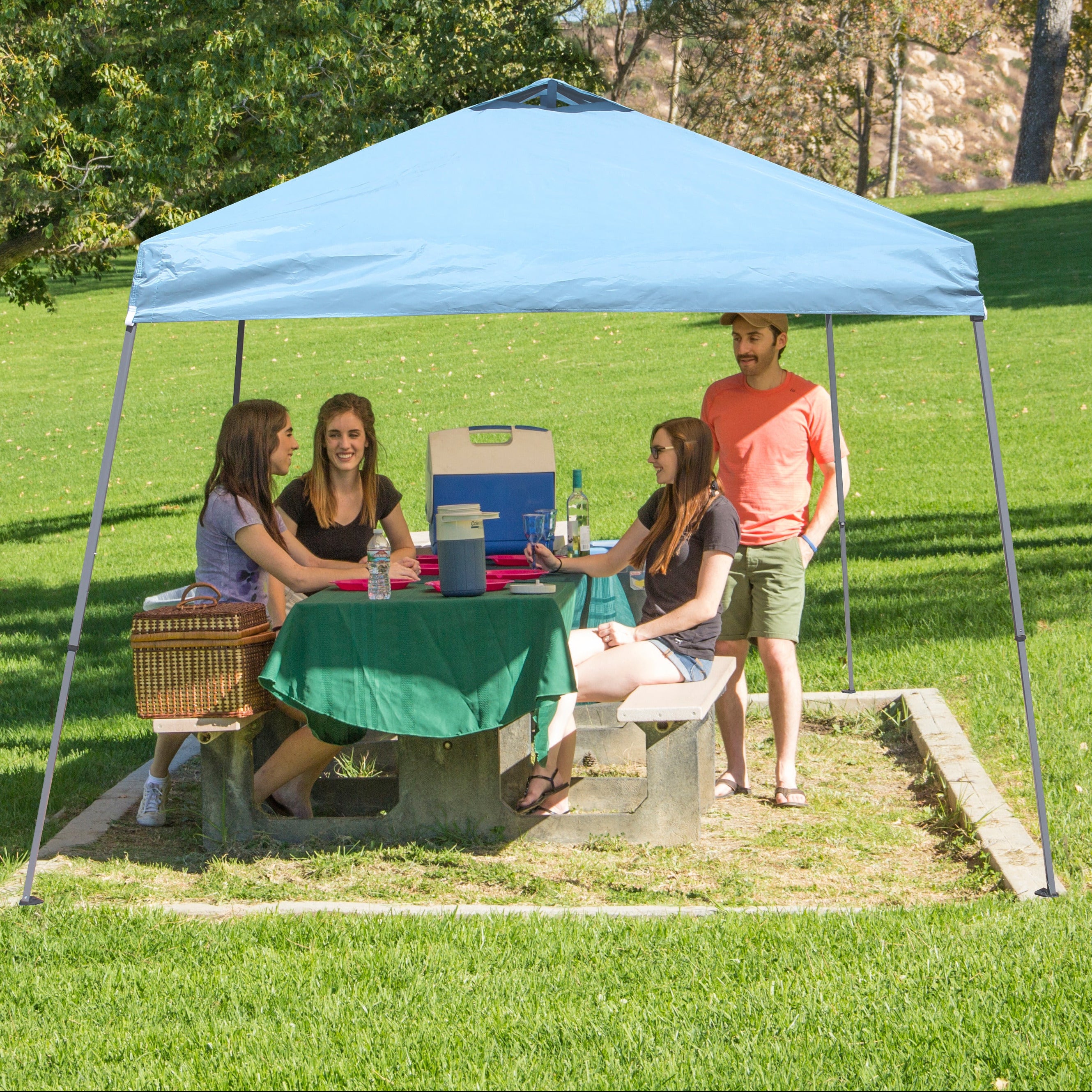 One Touch Ashford 9' x 9' Pop-Up Gazebo