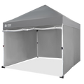 Crown Shades 10' x 10' CenterLOK® Commercial Canopy - 4 Sidewalls - MP100-S4
