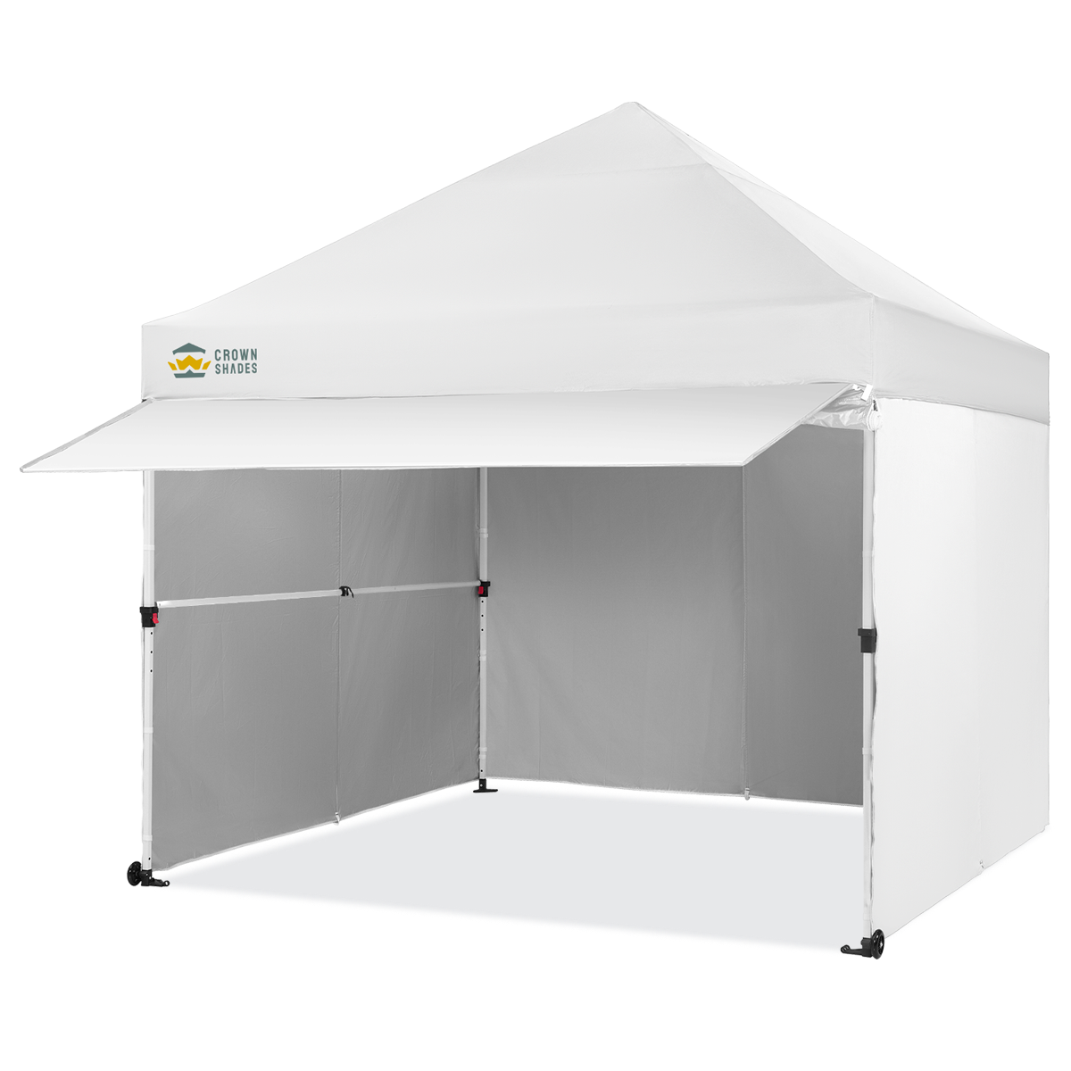 Crown Shades 10' x 10' CenterLOK® Commercial Canopy - 4 Sidewalls - MP100-S4-EX