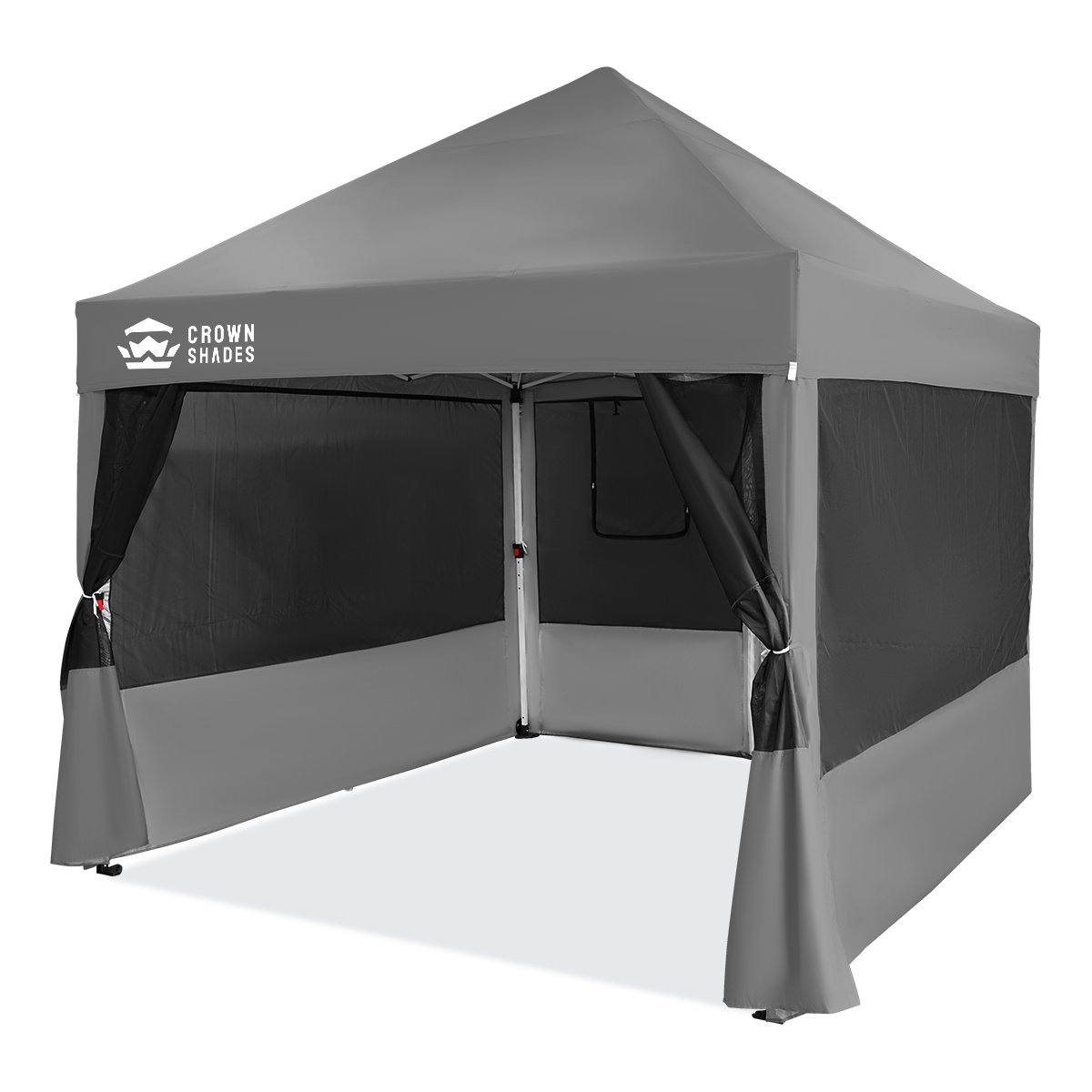 Crown Shades 10' x 10' CenterLOK® Canopy - 4 Food Booth Sidewall Kit - MP100-N4
