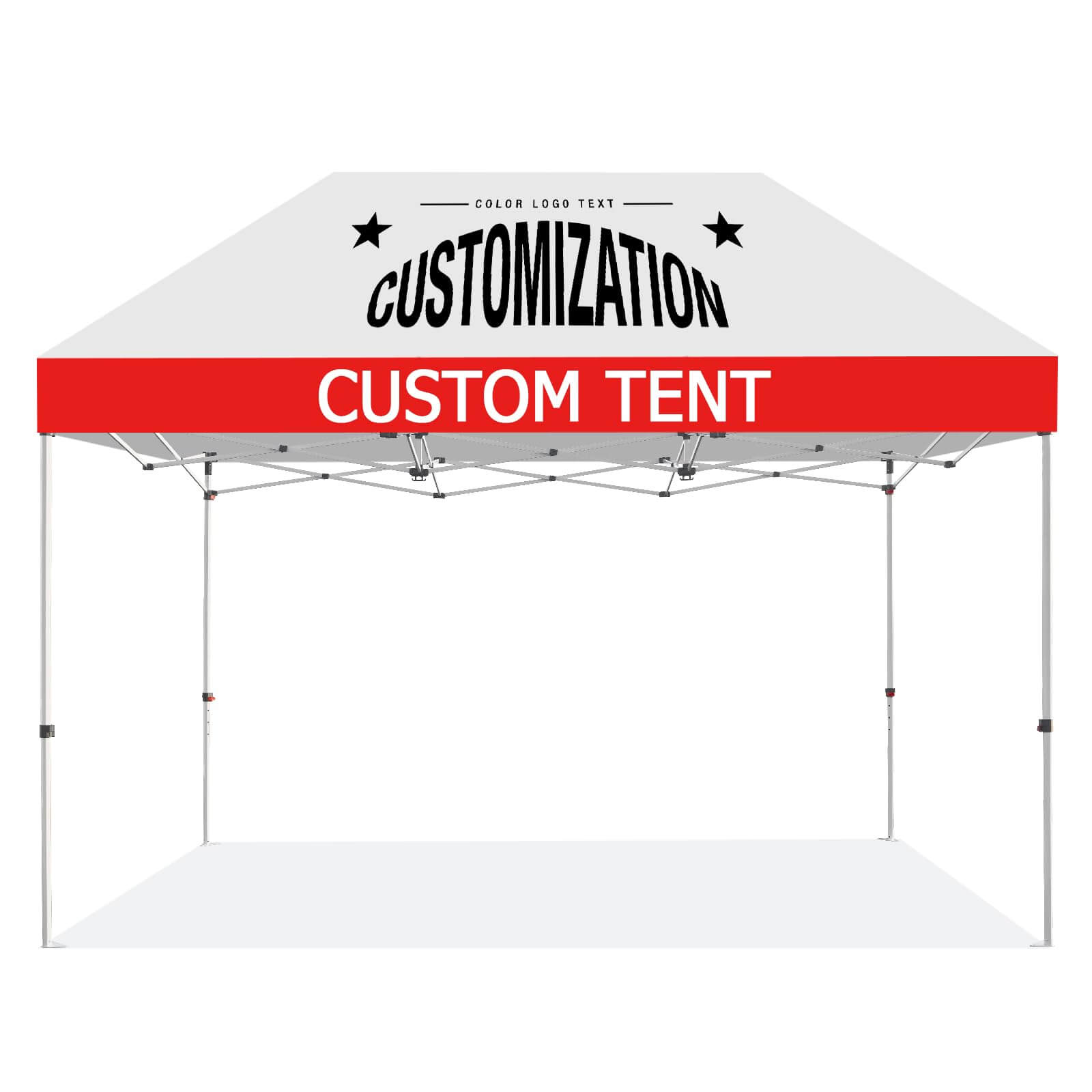 Crown Custom 15' x 10' Custom Printed Canopy - M150A-CU